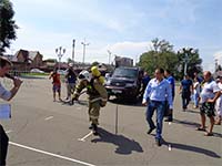 Соревнование по функциональному пожарному многоборью 38